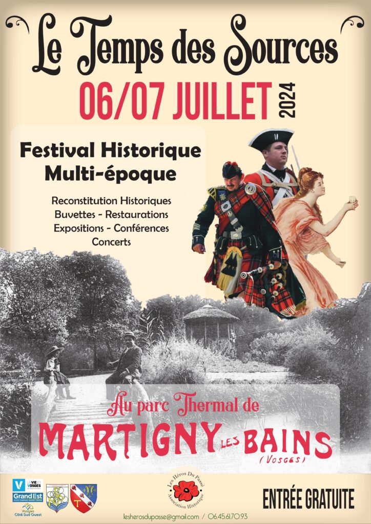 3eme édition du Festival historique : Le temps des sources